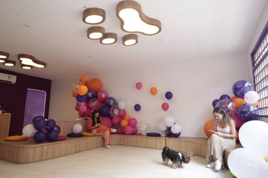 Recepção da unidade Jundiaí da PET Polivet Essência Terapêutica